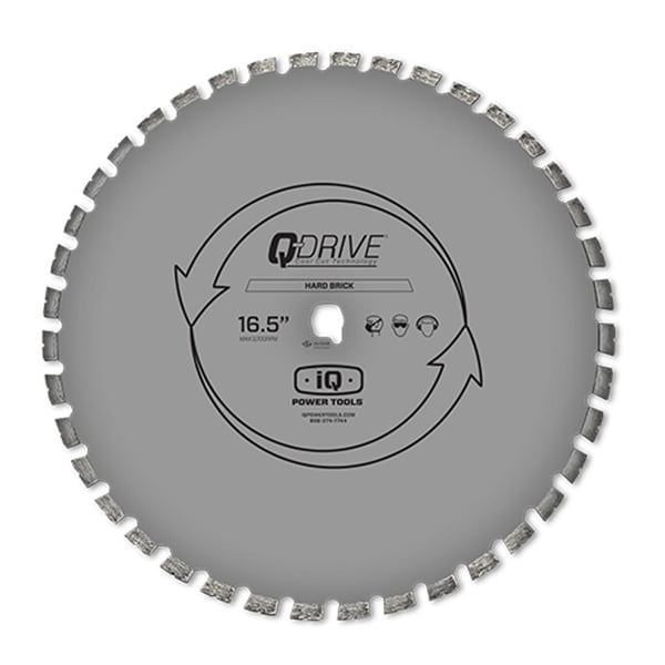 Q-Drive 16.5 Segmented Hard Brick Blade